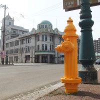 黄色い消火栓と函館大火(2021.3) – まちづくりセンター活動日記（2015